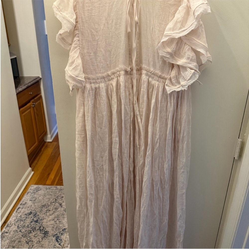 LAWLESS Blush Pink Flowy Dress - Picture 2 of 4